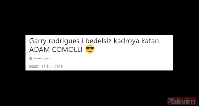 Galatasaray taraftarı Fenerbahçe'nin Garry Rodrigues transferi sonrası çıldırdı