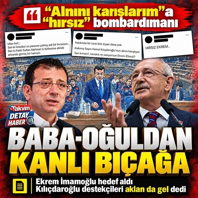 İmamoğlu’ndan Kılıçdaroğlu’na Alnını karışlarım çıkışı: Kılıçdaroğlu destekçilerinden Aklan da gel yanıtı