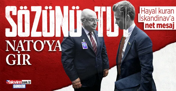 Milli Savunma Bakanı Yaşar Güler'den İsveç'e NATO konusunda taahhüt şartı!