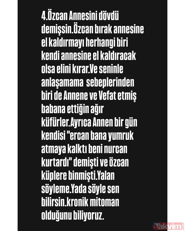Kavga büyüyor! Özcan Deniz'in eşi Samar Dadgar'dan sert tepki: "Bana ettiğin ahlaksızca tehditleri anlatayım ister misin?" - 7