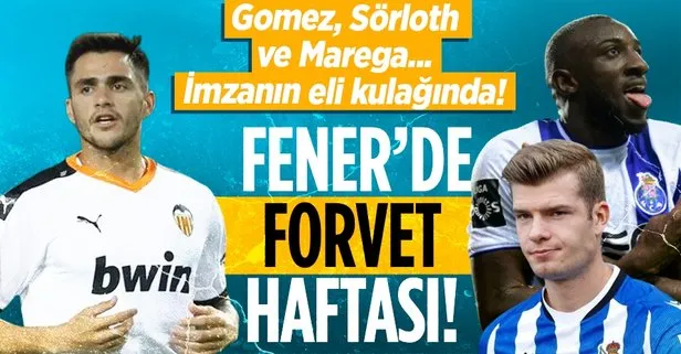 Fenerbahçe’de forvet haftası! Maxi Gomez, Sörloth ve Marega’dan birine imza attırılacak