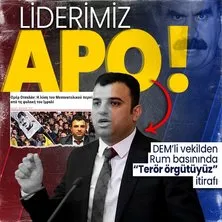 DEM Parti Milletvekili Ömer Öcalan’dan Rum basınında ’terör örgütüyüz’ itirafı: Liderimiz Abdullah Öcalan