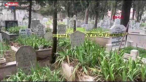 Mezarlıktaki poşetin içinden cenin çıktı