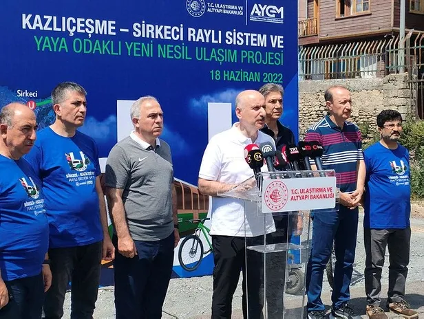 Kazlıçeşme-Sirkeci Raylı Sistem ve Yaya Odaklı Yeni Nesil Ulaşım Projesi 2023'ün ilk çeyreğinde hizmete girecek!-3