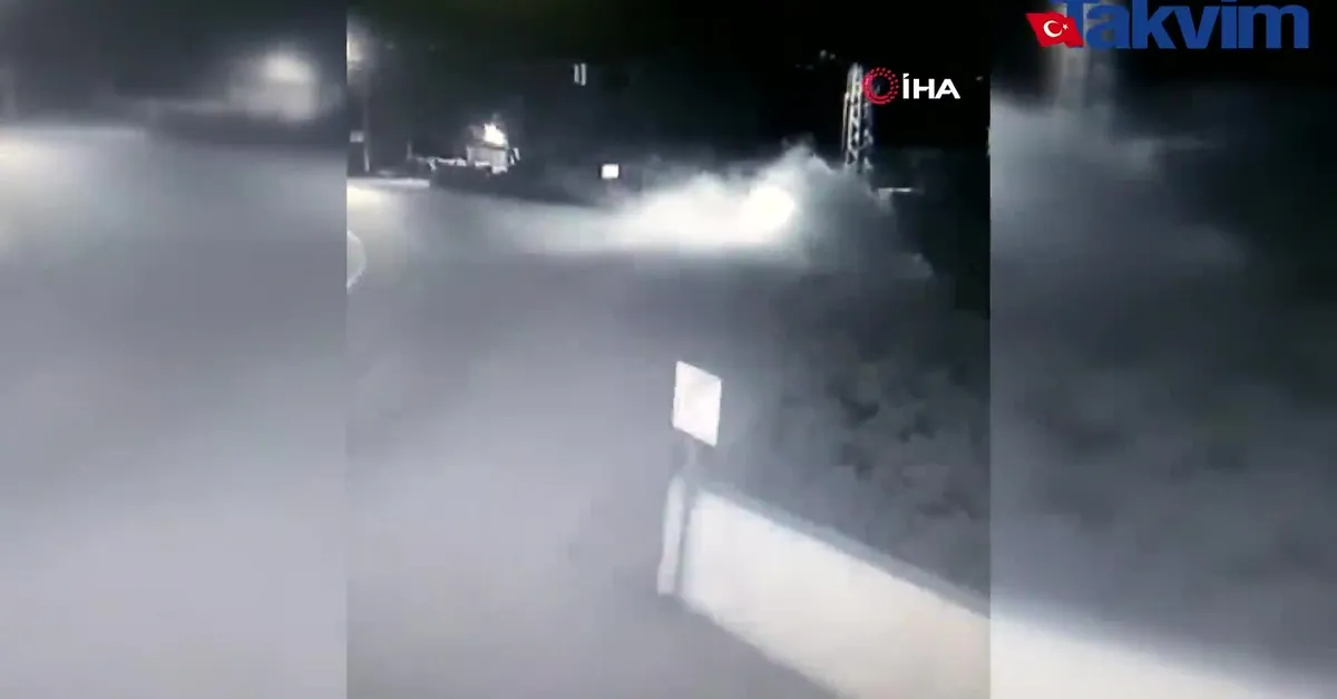 Virajı alamayan cip bahçe duvarına girdi