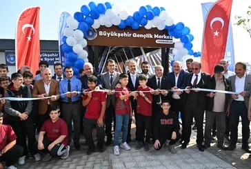 Büyükşehir’den gençlere bir tesis daha