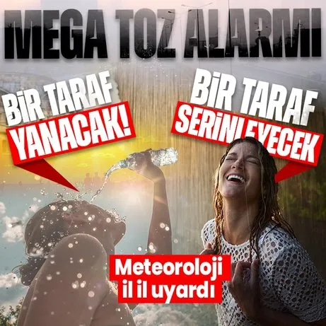 HAVA DURUMU | Meteorolojiden İstanbul için uyarı alarmı! Bir taraf donacak bir taraf yanacak! İşte o iller...