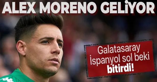 Galatasaray’da İspanyol sol bek ile anlaşma tamam: Alex Moreno geliyor