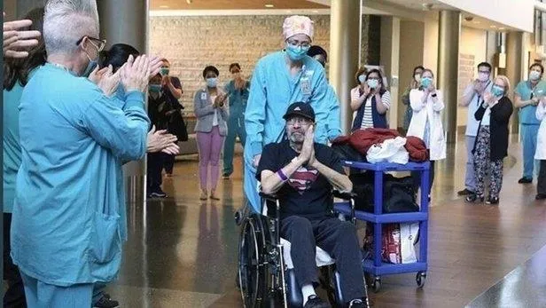 ABD’de Kovid-19'u yenen 70 yaşındaki Michael Flor'a milyon dolarlık fatura şoku: Keşke ölseydim-1