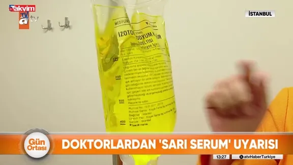Sarı serum öldürdü!