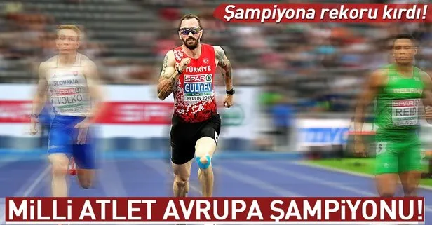 Son dakika: Ramil Guliyev, Avrupa şampiyonu