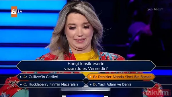 Kenan İmirzalıoğlu'nun sunduğu Kim Milyoner Olmak İster'de geceye damga vuran yarışmacı! Soruyu bilemeyince çekip gitti - 16