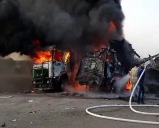 Suriye rejimi, insani yardım kafilesini bombaladı