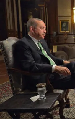 Cumhurbaşkanı Erdoğan, CBS kanalına konuştu