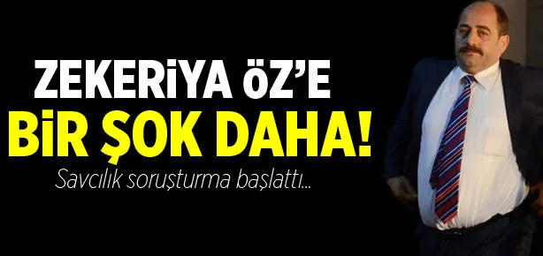 Zekeriya Öz’e bir şok daha!