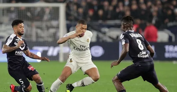 PSG ligde ilk kez puan kaybetti!  Paris Saint-Germain, Bordeaux ile berabere kaldı