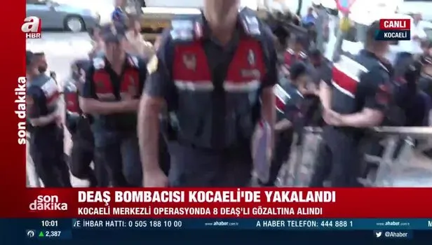 SON DAKİKA! Kocaeli'de DEAŞ bombacısı yakalandı! Örgüte büyük darbe