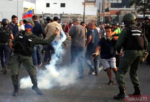 Venezuela'da darbe girişimi! İşte ilk görüntüler... - 33