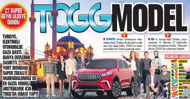 Türkiye, elektrikli otomobilde gaza bastı! 27 süper beyin ülkeye döndü