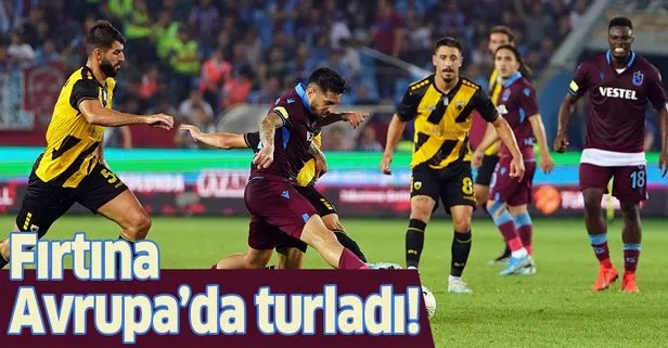 Fırtına Avrupa'da turladı!