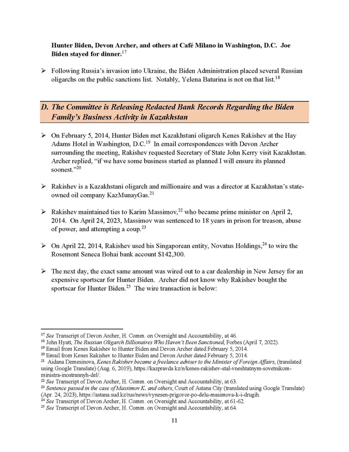 Biden'a yönelik azil soruşturmasına resmen onay! Oğlu Hunter Biden iş ilişkilerinde avantaj sağladı: Seks, vergi kaçırma, uyuşturucu...-13