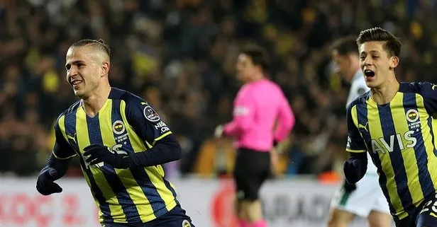 Fenerbahçe Konyaspor’a karşı geriden gelip kazanmayı bildi! Farkı 2’ye indirdi