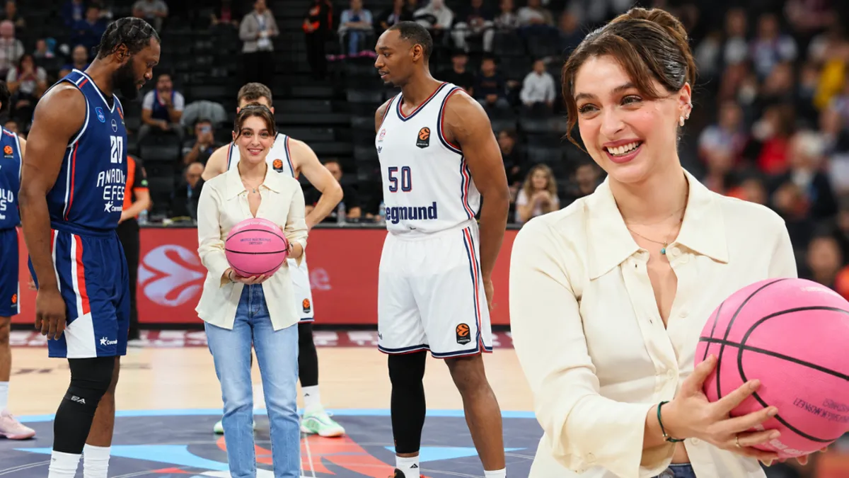 Cemre Baysel, Pembe Top Sahada Projesine Şıklığıyla Damga Vurdu