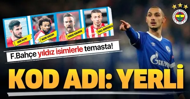 Fenerbahçe’de yerli operasyonu! Kanarya 5 yıldız isimle temasta...