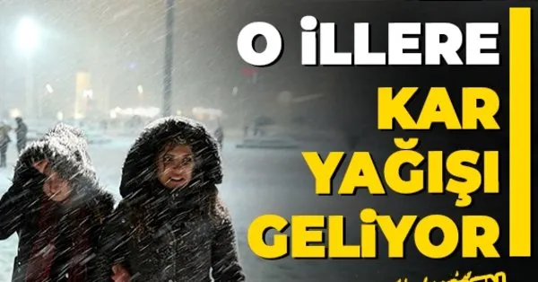 hava durumu meteoroloji uyardi o illere kar yagisi geliyor 20 aralik 2020 pazar takvim