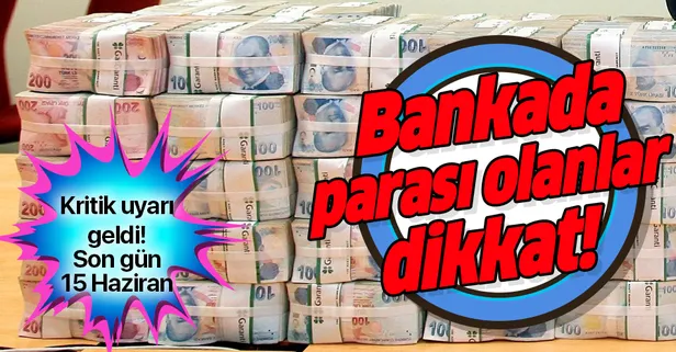 Cumhurbaşkanlığı'ndan önemli uyarı! Bankada parası olanlar dikkat