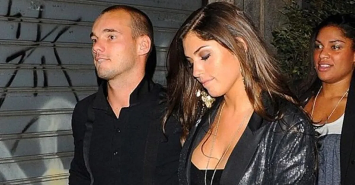Eski Galatasaraylı Wesley Sneijder eşi Yolanthe Cabau karantinada ortaya çıktı