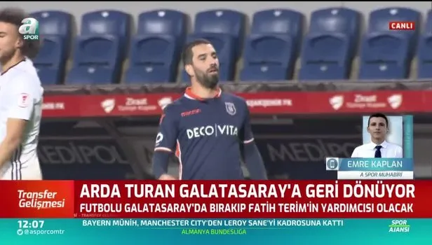 Arda Turan Galatasaray'a geri dönüyor |Video