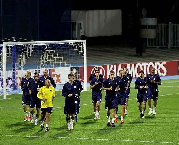 Fenerbahçe D.Zagreb maçına hazır