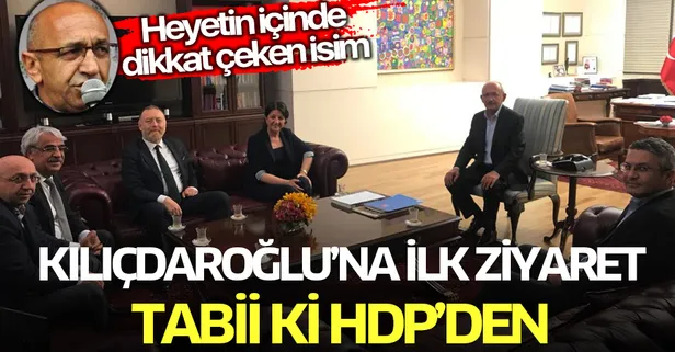 HDP'den Kemal Kılıçdaroğlu'na geçmiş olsun ziyareti