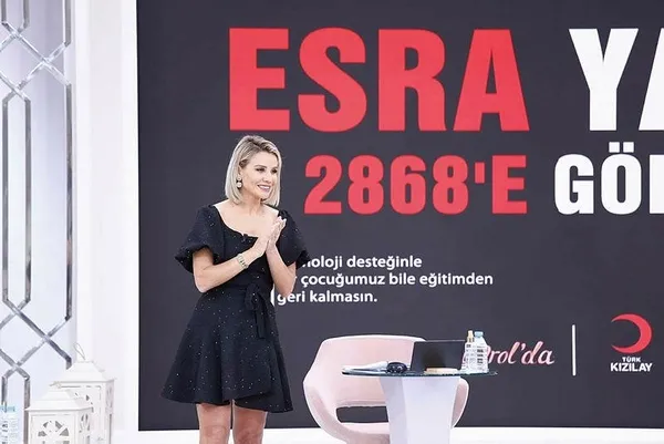 Esra Erol Türk Kızılayı ile birlikte “Uzaktan eğitime yakın destek” projesini başlattı-1