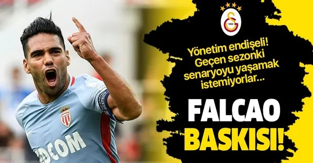 Falcao baskısı! Galatasaray Falcao transfer için şartları sonuna kadar zorluyor