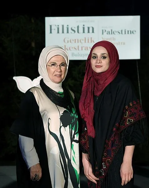 Emine Erdoğan, Filistinli müzisyenler ve CSO sanatçılarıyla buluştu: Tüm sanatseverleri davet ediyorum-3