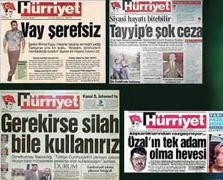 İşte Aydın Doğan’ın ’tarafsız’ manşetleri