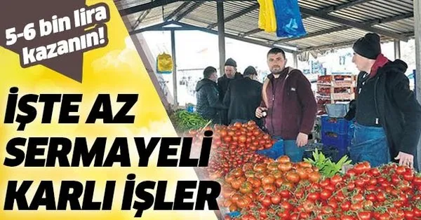 Az Sermayeli Karli Isler Hangileri Iste Dusuk Sermayeli Is Fikirleri Aylik 5 Bin Lira Kazanin Takvim