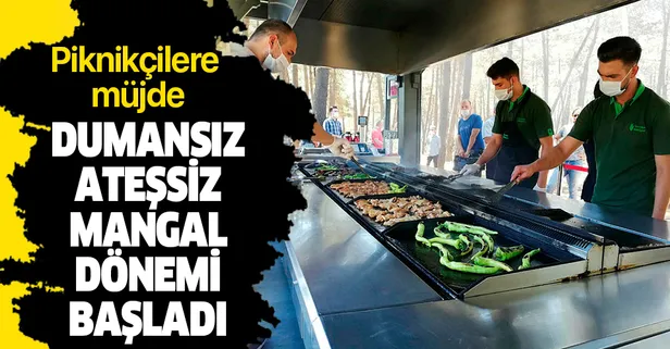 Piknikçilere müjde: Millet Bahçesinde doğalgazlı mangal dönemi
