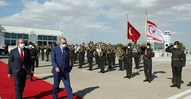Başkan Recep Tayyip Erdoğan KKTC’deki temaslarını tamamlayarak yurda döndü