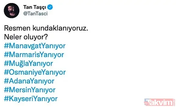 Ünlüler eş zamanlı başlayan orman yangınlarına sessiz kalmadı! Süreyya Yalçın ise öyle bir paylaşım yaptı ki tepkiler peş peşe geldi - 9