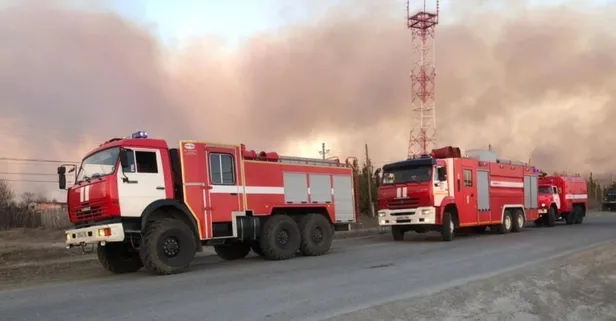 Rusya'da yangın! 1 ölü 659 kişi evsiz kaldı