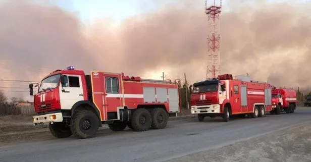 Rusya’da yangın! 1 ölü 659 kişi evsiz kaldı