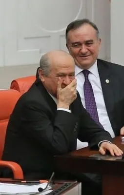 Bahçeli'yi gülme krizine sokan CHP'li!