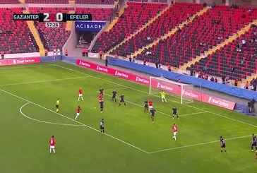GOL | Gaziantep FK 3-0 Efeler 09 Spor
