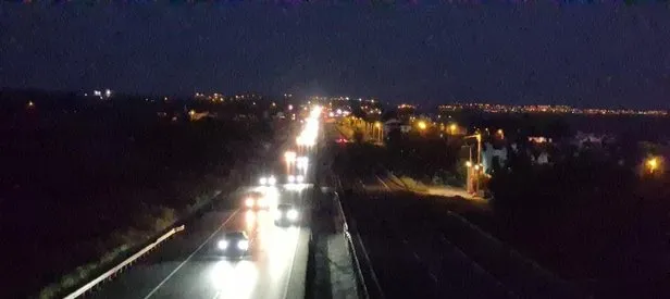 Tekirdağ yolunda araç yoğunluğu