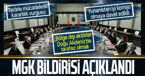 Yılın ikinci MGK’sı sona erdi