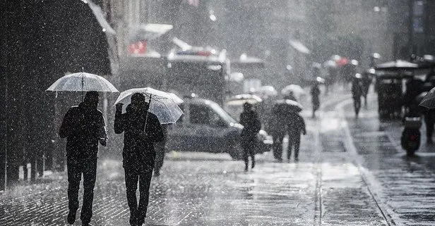HAVA DURUMU | Meteorolojiden İstanbul için gökgürültülü sağanak uyarısı!