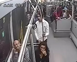 Halk otobüsünü karıştıran taciz!